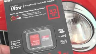 SanDisk 32GB Ultra Micro SD card class 10