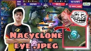 WISE KARRIE CHOKE  | NAKATAPAK NG EYE OF CYCLONE  | Mobile Legends