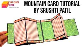 Mountain Card Tutorial by Srushti Patil