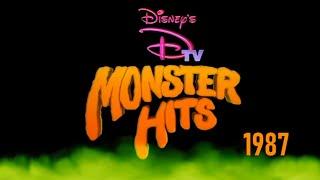 Disney DTV Monster Hits | DTV Halloween | Disney TV Monster Hits | 1987 | Halloween Music Videos