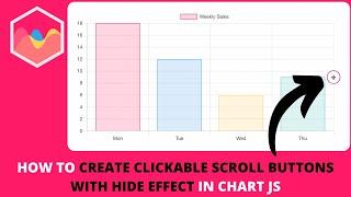 How to Create Clickable Scroll Buttons With Hide Effect in Chart JS