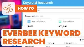 How to Use Everbee Keyword Research (2024) - What To Sell On Etsy?