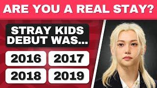 STRAY KIDS QUIZ: ARE YOU A REAL STAY? | KPOP GAME 2024