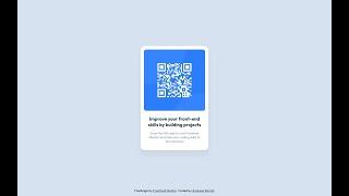 Creating a simple QR code component with HTML and CSS