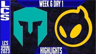 DIG vs IMT Highlights | LCS Spring 2023 W6D1 | Dignitas vs Immortals