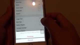 iPhone 6 Plus: How to Enable / Disable Bold Text