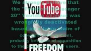 Fan video. nr. 2: Please restore ''FreedomMessenger 20'' YouTube channel!