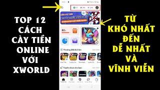 Top 12 cách CÀY TIỀN online với X-world  -Xếp hạng từ LỎ đến kiếm tiền VÔ HẠN 【Tập đặc biệt】