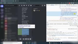 How To Use Inspect Element To Fake A Message On Discord (Read Desc)