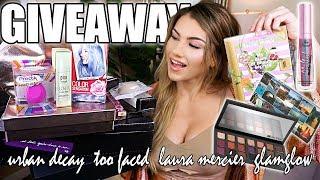 HUGE GIVEAWAY! INTERNATIONAL 2018 (OPEN) | Too Faced Urban Decay GlamGlow It Cosmetics Laura Mercier