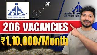 AAI Non Executive Recruitment 2025 | Apply Online for 206 Posts | Airports Authority of India Jobs