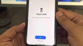 You have reached your limit on iPhone fix
