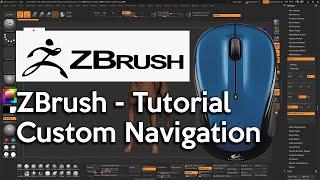 ZBrush Tutorial - Custom Navigation Middle Mouse Scroll