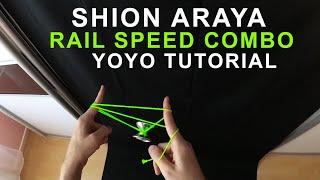 Shion Araya yoyo tutorial - Rail speed combo