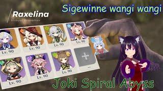 Selesaikan antrian joki spiral abyss, Sigewinne bagus kah? - [Genshin Impact Indonesia]