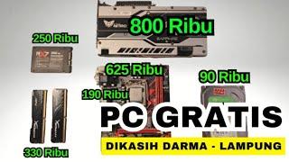 [RAKIT PC 55] DIKASIH PC 2 JUTAAN OLEH SUBCRIBER - DARMA SAPUTRA