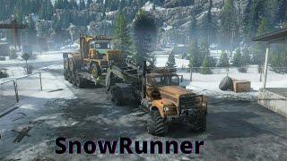 SnowRunner (Transporting the Pacific P16) Xbox Series X 4k-UHD Gameplay.