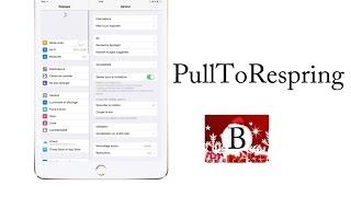 PullToRespring : Faire un Respring depuis le réglage