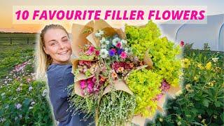 My 10 Favourite FILLER FLOWERS on the flower farm 