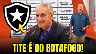 EXCLUSIVO! NOVO TREINADOR DO BOTAFOGO ACABA DE SER APRESENTADO! NOTICIAS DO BOTAFOGO HOJE!