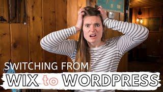 SWITCHING MY BLOG FROM WIX TO WORDPRESS | What I wish I knew when I started blogging