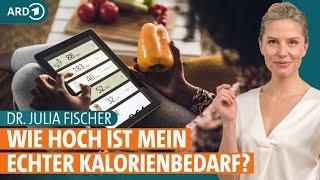 Kalorienbedarf berechnen und erfolgreich abnehmen | Dr. Julia Fischer | ARD Gesund