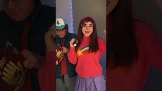 Dipper and Mabel Cosplay with my Brother #gravityfalls #mabel #dipper #mabelcosplay #cosplay