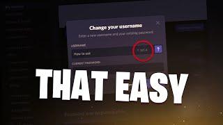 How To Change Your Discord Tag Without Nitro