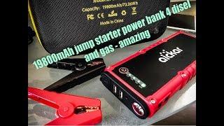 portable car truck  jump starter  usb battery  pack  power bank for diesel and gas