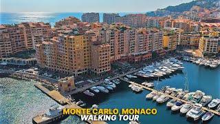 Walking tour of Monte Carlo, Monaco in 4K HDR | Explore the Playground of the Rich and Famous ️