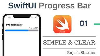 Swift UI Progress Bar | SwiftUI for beginners | Part-1