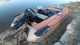 Kitt Boats 370 НДНД и Toyama 9.9 Тест скорости и первые впечатления.