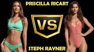PRISCILLA RICART VS STEPH RAYNER Luli Fama Swim Fashion Show Compilation 2021