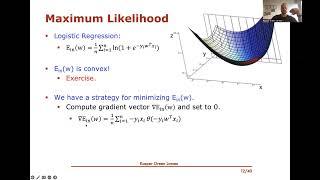 Machine Learning 11: Logistic Regression and Gradient Descent