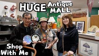 HUGE Antique Mall | Shop With Me | Reselling