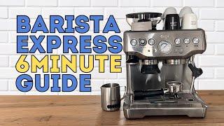 Beginner's Guide on How To Use the Breville Barista Express Espresso Machine