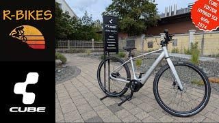 E-bikes 2024 Cube Editor Hybrid SLX 400X sleekgrey´n´spectral  WALK-AROUND REVIEW