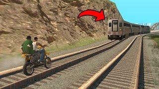 Never FOLLOW THE TRAIN to San Fierro in GTA San Andreas ! (Secret Cutscene)