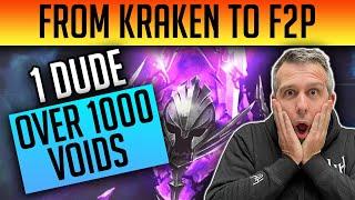 OVER 1000 VOID SHARDS! THIS KRAKEN HAS ONE FINAL SPLURGE BEFORE GOING F2P! | Raid: Shadow Legends