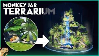 Monkeys in a DIY TERRARIUM - Planet Zoo Diorama Speedbuild