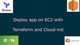 Deploy app on EC2 with Terraform and Cloud-init