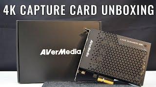 BRAND NEW 4K Gameplay Capture Card Unboxing by AVerMedia