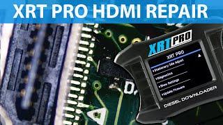 XRT Pro Diesel Downloader HDMI Port Connector Repair