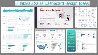 5 Tableau Sales Dashboard Design Ideas for Your Next Project - November 22