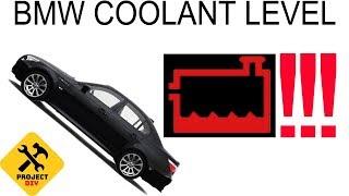 How to check BMW coolant level