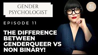Genderqueer vs. Nonbinary!  What's the Difference?