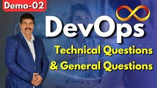 DevOps Demo 02 | DevOps General and Technical Questions and Answers | DevOps Tutorial for Beginners