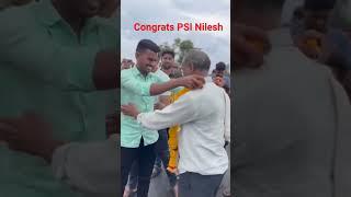 MPSC result PSI Nilesh thakare emotional moment with father#mpsc #psi #result #motivation #trending