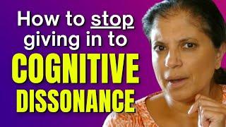 How to stop giving in to cognitive dissonance in narcissistic relationships