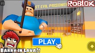 BARRY'S PRISON RUN LAVA MODE!! l ROBLOX Gameplay Walkthrough